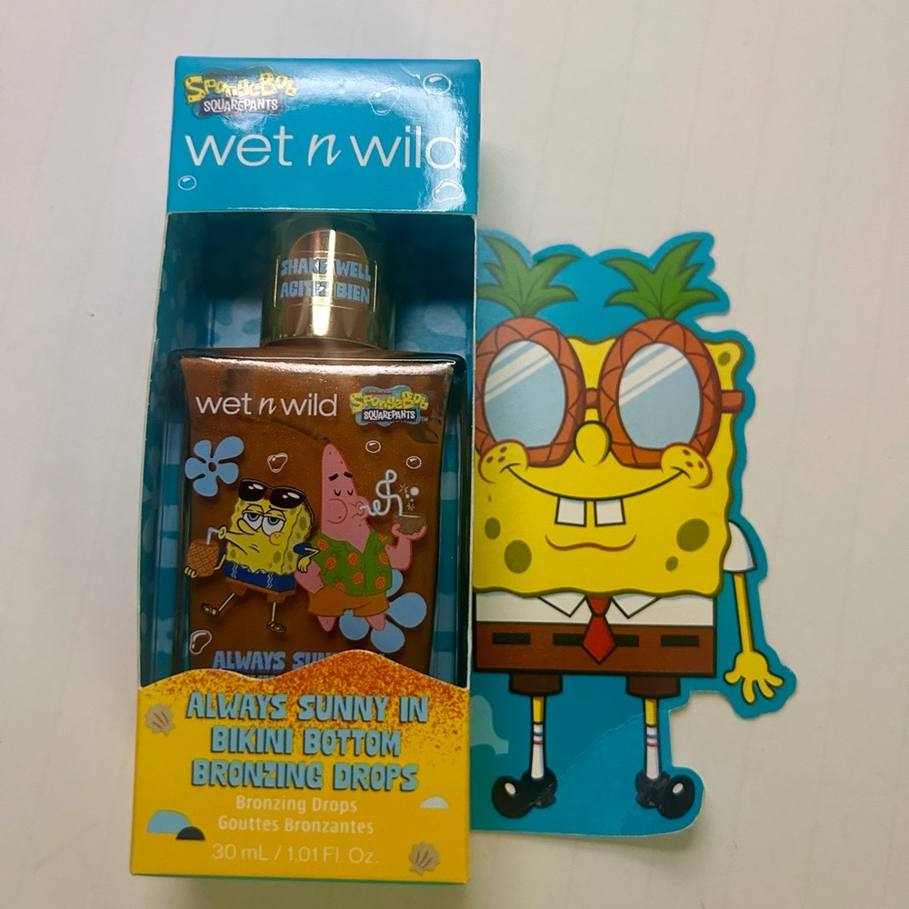 New SpongeBob Square Pants Wet N’ Wild Bronzing Drops
